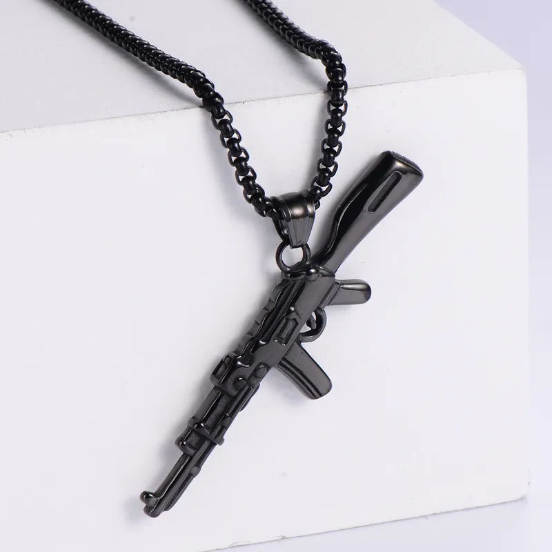 COLLAR CADENA ACERO INOXIDABLE ARMY - Imagen 4