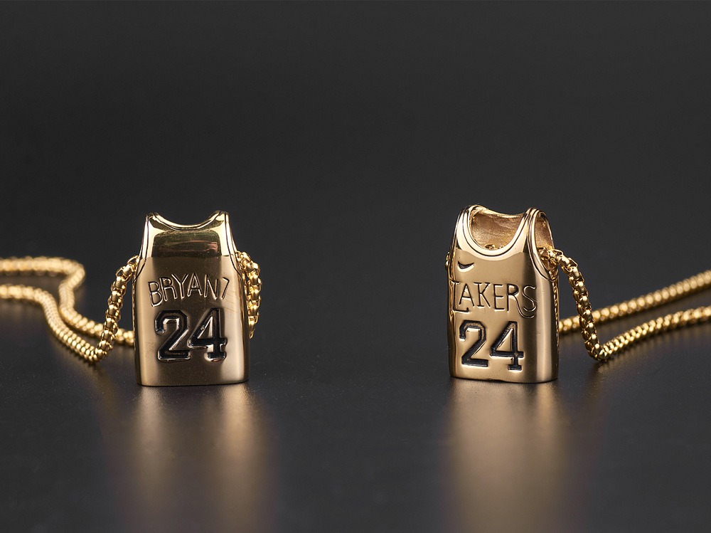 COLLAR CADENA ACERO TITANIO BASKETBALL - Imagen 2