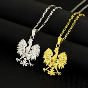 COLLAR CADENA DE ACERO INOXIDABLE CON DIJE DE AVE FENIX